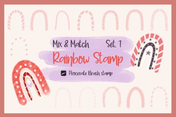 Accelerating Creative Workflows: The Strategic Value of the Procreate Brush Stamp Rainbow Set1
