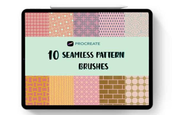Evaluating Procreate Brush Background Pattern Tools for Digital Design
