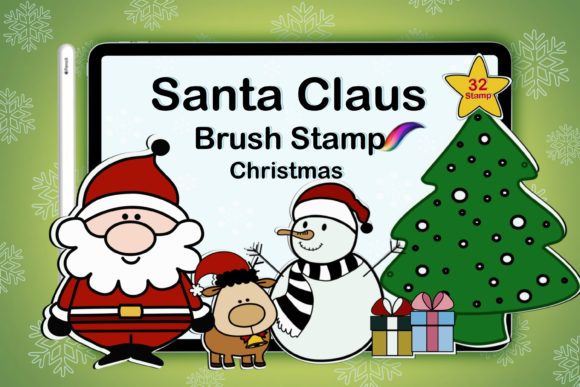 Evaluating the Procreate Stamps Christmas Brush Santa for Holiday Design Workflows