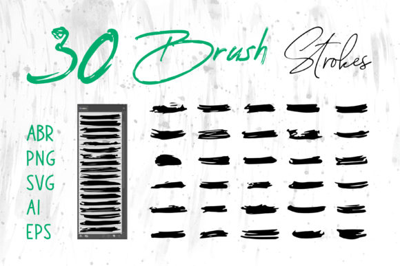 Grungy Art Brush Collection: Versatile Textures