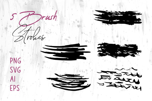 Mastering Grunge Brush Strokes Black Color for Design
