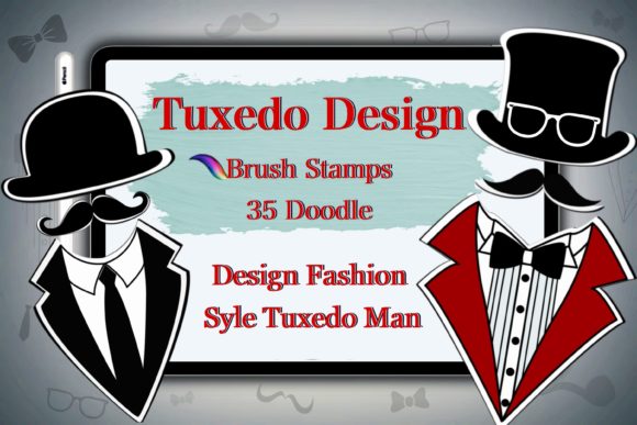 Redefining Formal Elegance in the Digital Age: The Rise of Tuxedo Shirts Bow Tie Brush Stamps