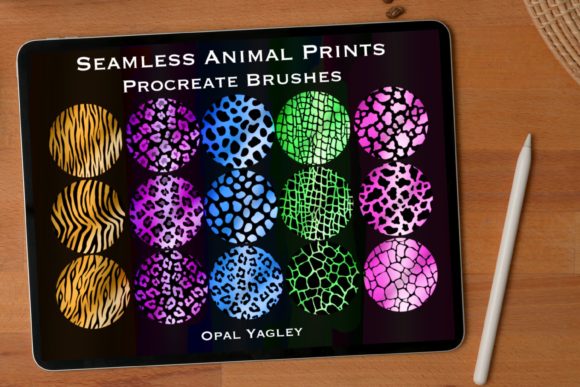 Unleash Wild Textures with 15 Animal Skins Procreate Brushes