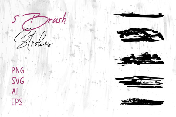 Unlock Creativity with a Vector Brush Stroke Collection