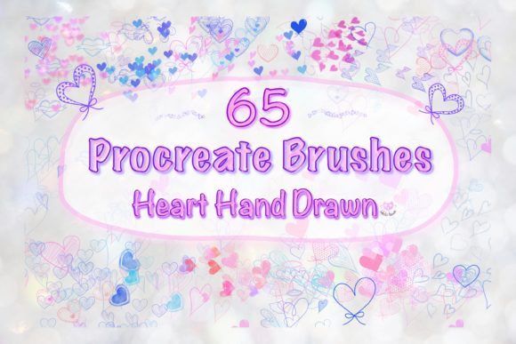 Unlocking Romance: A Practical Guide to the 65 Heart Valentine Brush Procreate Pack