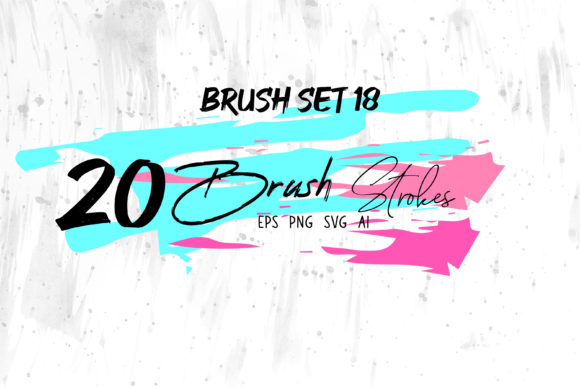 Watercolor Art Brush: Ink Set 18 for Designers